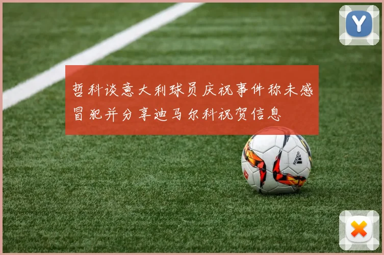 哲科谈意大利球员庆祝事件称未感冒犯并分享迪马尔科祝贺信息